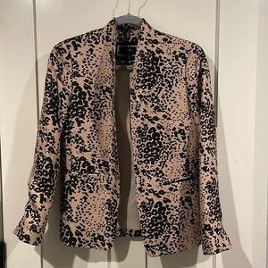JCrew Regent blazer in leopard print. Excellent condition!